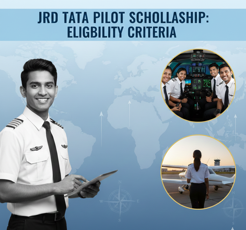 JRD TATA Scholarship for pilot training